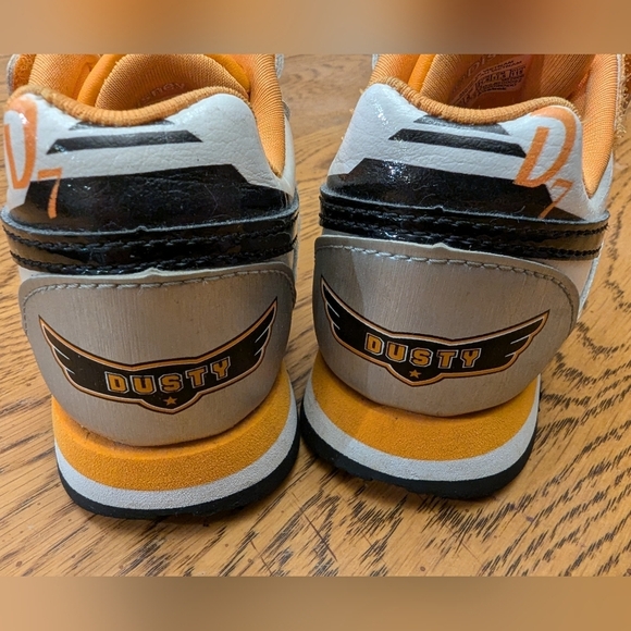 Reebok Disney Planes Unisex Baby First Walkers Shoes, White/Orange, 5.5 - Picture 12 of 17